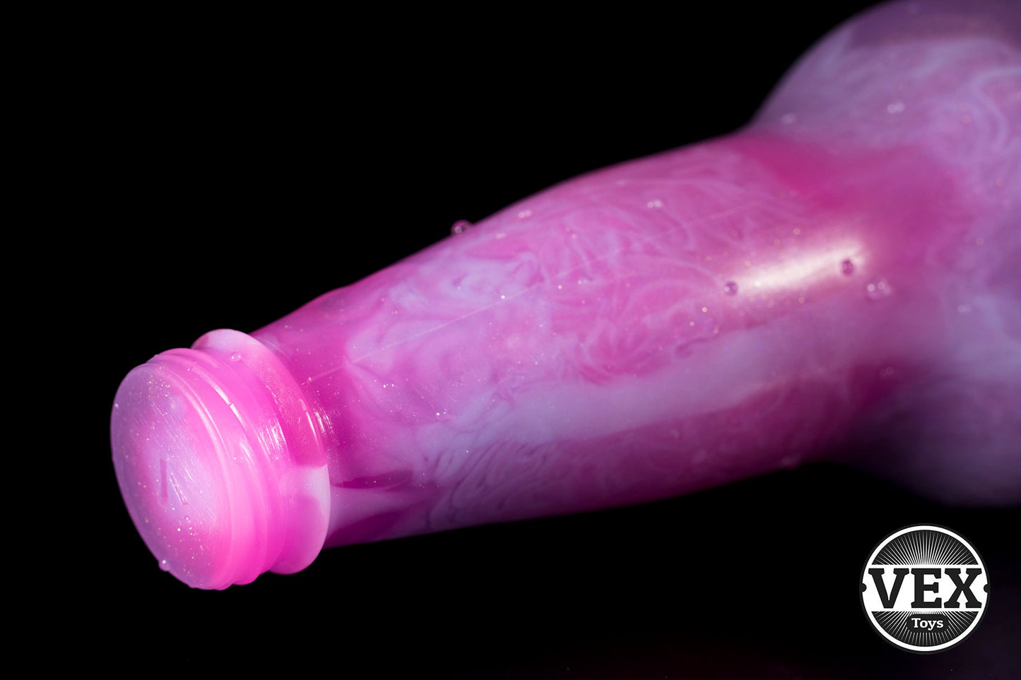 Beer Bottle Sex Toy Platinum Silicone BOTTOMS UP