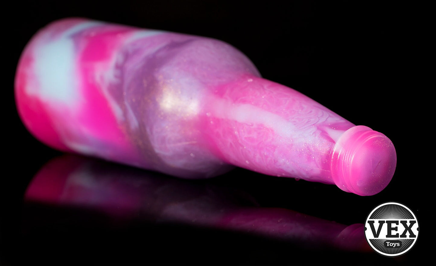 Silicone Beer Bottle Sex Toy. BOTTOMS UP