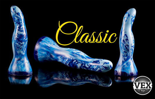 CLASSIC | Silicone Dildo Platinum Silicone Sex Toy.