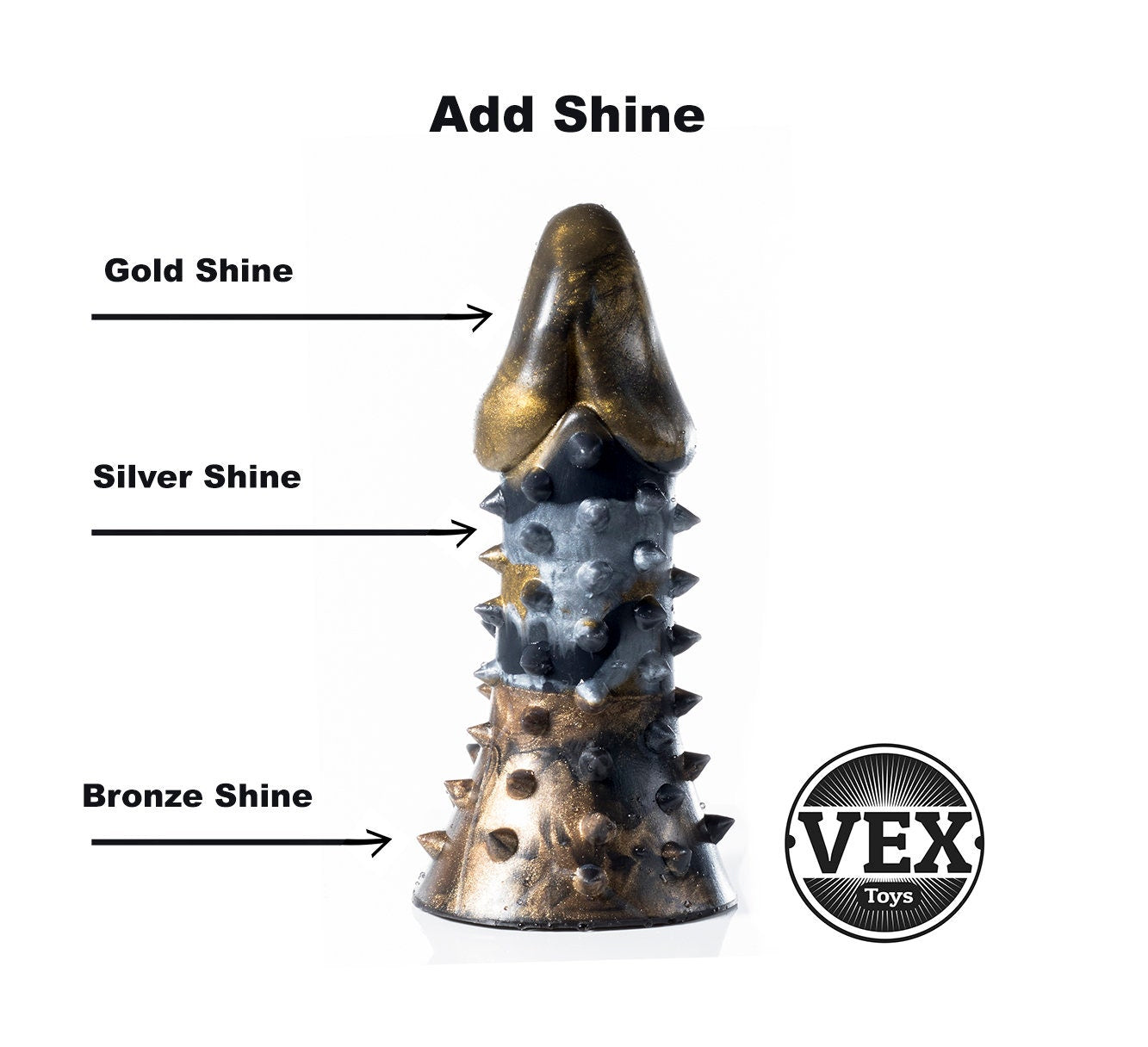 Add  Shine/Shimmer to Customize Your Piece.