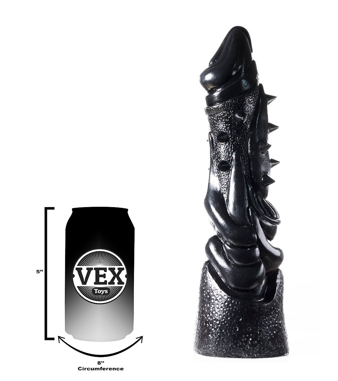 Fantasy Dildo Platinum Silicone | ALIEN INVASION