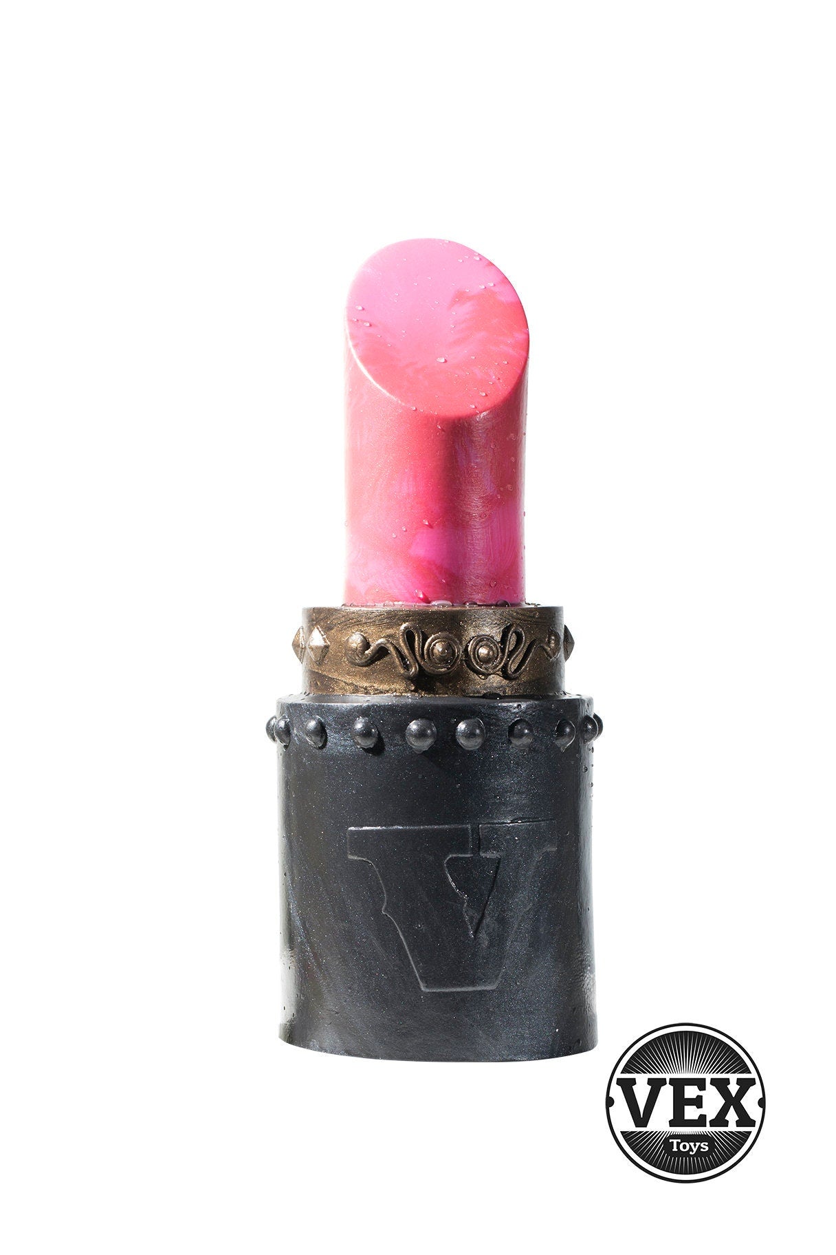 Lipstick dildo Platinum Silicone Makeup Sex Toy | PUCKER UP